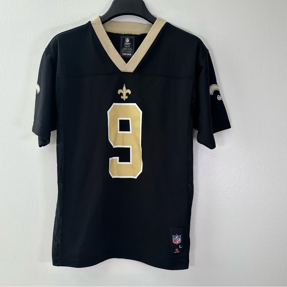 New Orleans Saints Drew Brees #9 Jersey Youth Size Large NFL Team Apparel